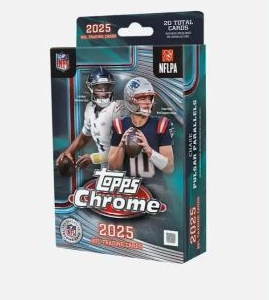 2025 Topps Chrome Football Hanger Box