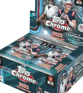 2025 Topps Chrome Football Jumbo Box