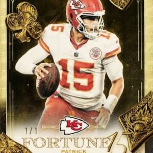Topps Chrome Fortune 15 Patrick Mahomes II 1/1